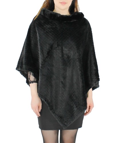 Eleganter damen poncho - poncho, in