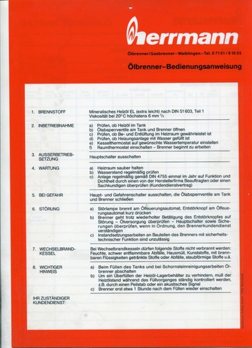 Herrmann ölbrenner - herrmann,