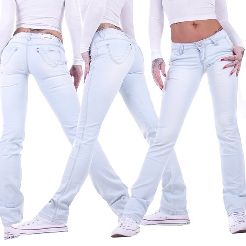 Damen jeans hose - damen, hüftjeans