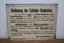 Altes Blechschild 30er J