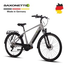 SAXONETTE E Bike Herren 28 Zoll Mittelmotor  Max 500W 90NM 36V 14.5Ah Akku 120KM