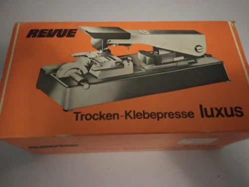 Revue trocken klebepresse - revue, trocken-klebepresse