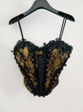 Vintage Korsett gelb und