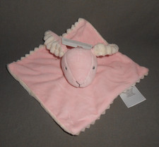 KIK ERGEE SCHMUSETUCH SCHNUFFELTUCH HASE ROSA    !! NEU !!