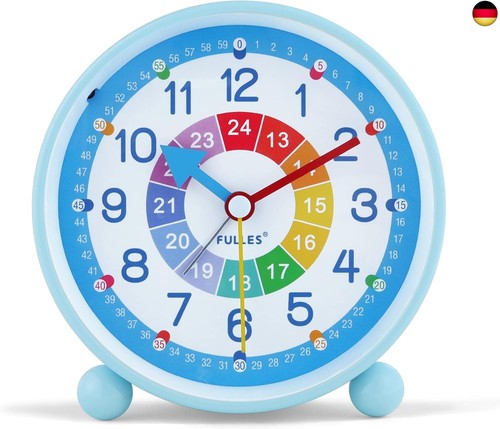 Kinderwecker blau ohne ticken - blau,