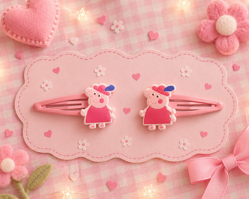 Haarspangen peppa wutz - haarspangen, f.