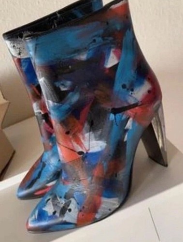 Extravagante stiefeletten blau - extravagante,