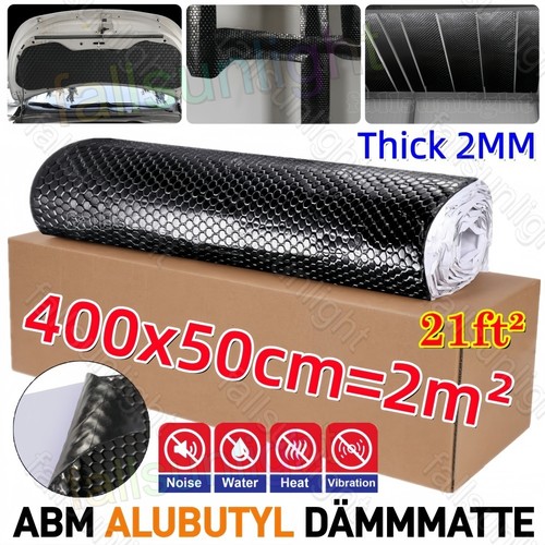 Alubutyl dämmmatte 400 50cm - dämmmatte, x