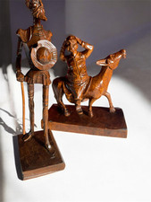 2 FIGUREN DON QUIJOTE UND