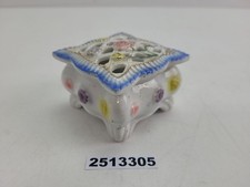 Porzellan Dose Blumen vintage