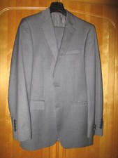 Herren Anzug Gr. 94 Grau