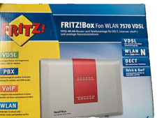 AVM Fritz!Box Fon WLAN 7570 VDSL - mit Netzteil  in OVP (ohne Installations CD)