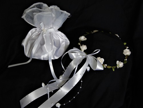 Kommunion set kopfschmuck - set,