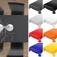 Tischdecke Wachstuch abwaschbar Wachstuchtischdecke Uni Glänzend  Glatt PVC ANRO