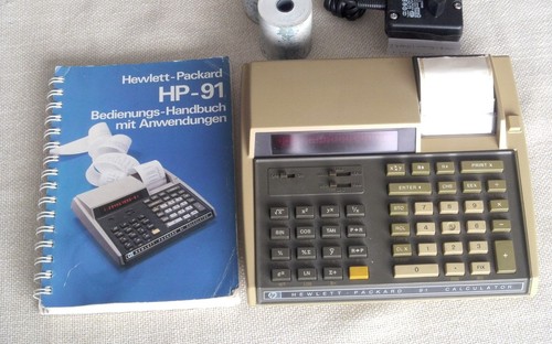 Hewlett packard 91 - hewlett, hp-91