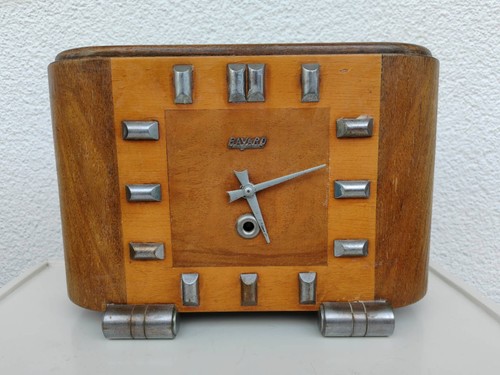 Art deco kaminuhr von bayard - kaminuhr,