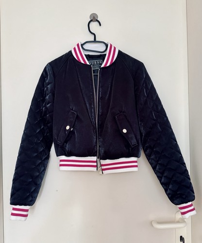 College jacke guess schwarz - xs,
