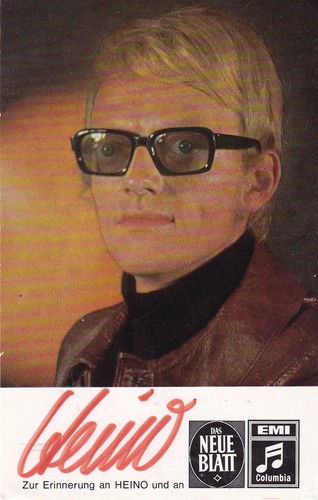 Autogramm heino - -,