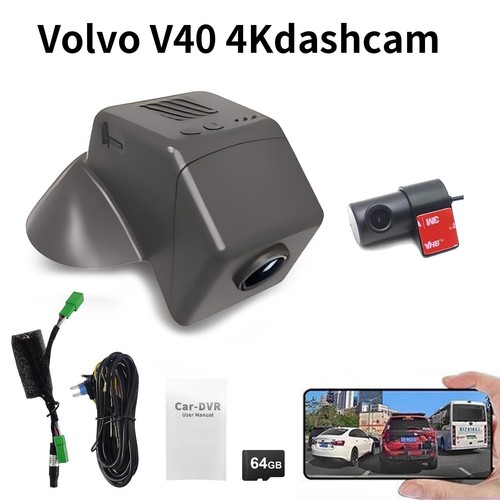 1080p dashcam für volvo - 4k+1080p,
