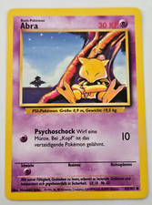 Pokemon Karte | Abra | #43/102 | Basis Set | Deutsch/German Vintage 1995