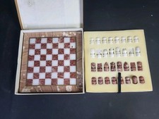 Vintage schachspiel marmor - vintage,