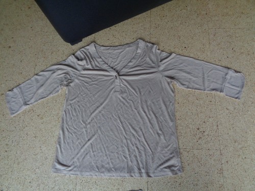 Shirt in beige - gr.,