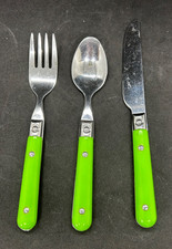Kinderbesteck - Butlers - 3-teilig - grün