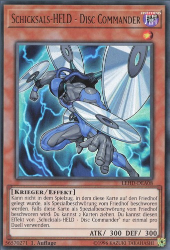 Yugioh schicksals held disc - -,