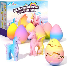 6er Set Einhorn Regenbogeneier