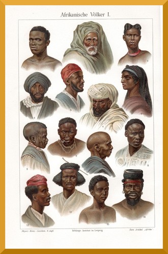 Afrikanische völker und - völker,
