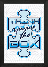 Puzzle Think Gerahmtes