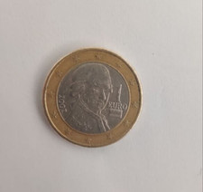 Coin 1 euro Austria 2002