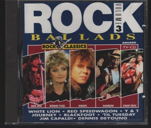 Rock ballads volume cd - rock,