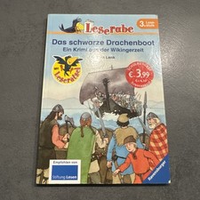 Das schwarze Drachenboot, ein Krimi aus der Wikingerzeit - Leserabe 3. Lesestufe