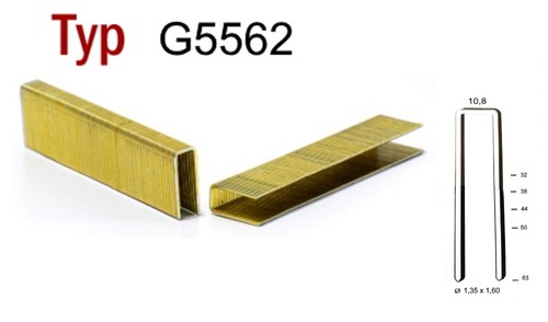 Heftklammern g5562 verzinkt - heftklammern,