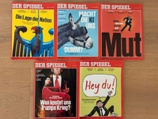 5x Der Spiegel Zeitschriften