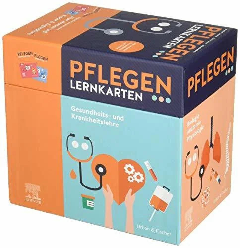 Pflegen lernkarten buch urban - lernkarten,