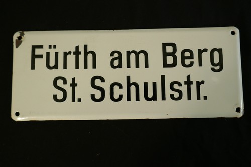 Altes emailschild fürth a - emailschild,