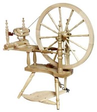 Spinnrad Kromski Polonaise, Einfachtritt, unlackiert, 2-fädig