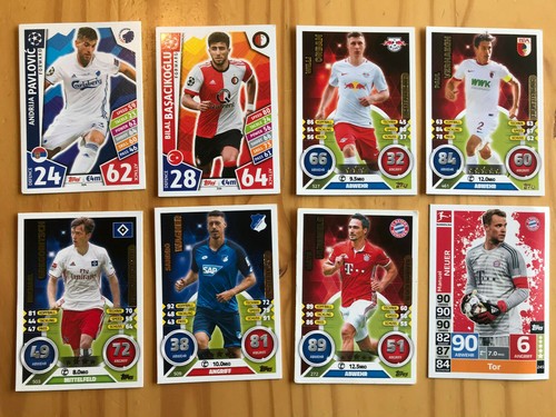Topps match attax fußball - 8,