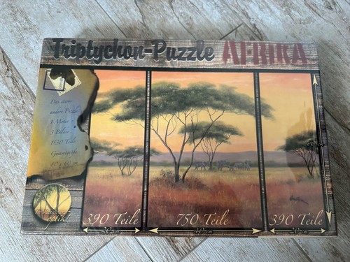 Triptychon puzzle afrika - triptychon,