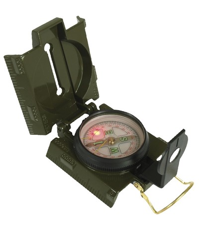 Ranger led kompass oliv - us,