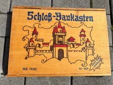 Schloß-Baukasten Holzbaustein