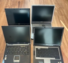 4 Alte Notebooks Windows XP Retro