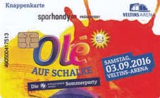 Knappenkarte Schalke Arena