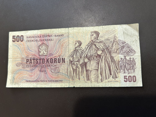 Banknote 500 kronen - 500,