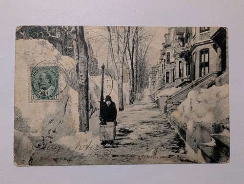 Kanada karte montreal winter - karte,