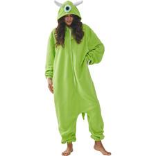 Mike wazowski kigurumi onesie - wazowski,