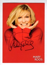 Mary Roos Autogrammkarte von 2022