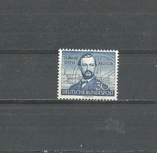 Deutsche Bundespost 1952: 75 Jahre Otto-Viertakt Gasmotor